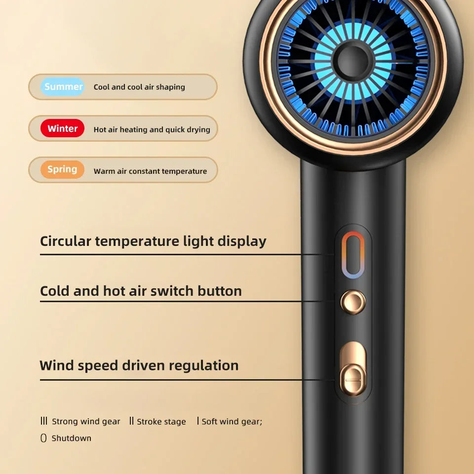 High Speed F33 Salon‑Grade Ionic Air Dryer