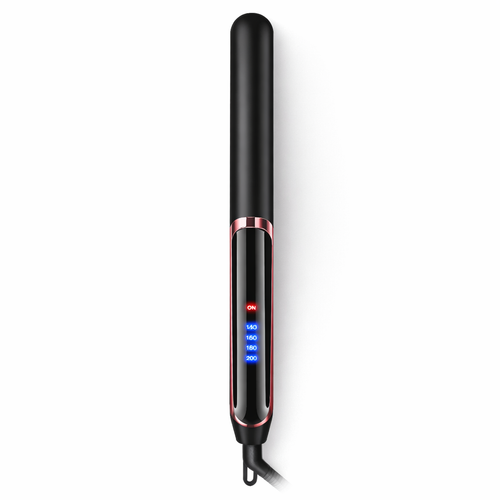 Professional Dual‑Plate LCD Digital Hair Straightener
